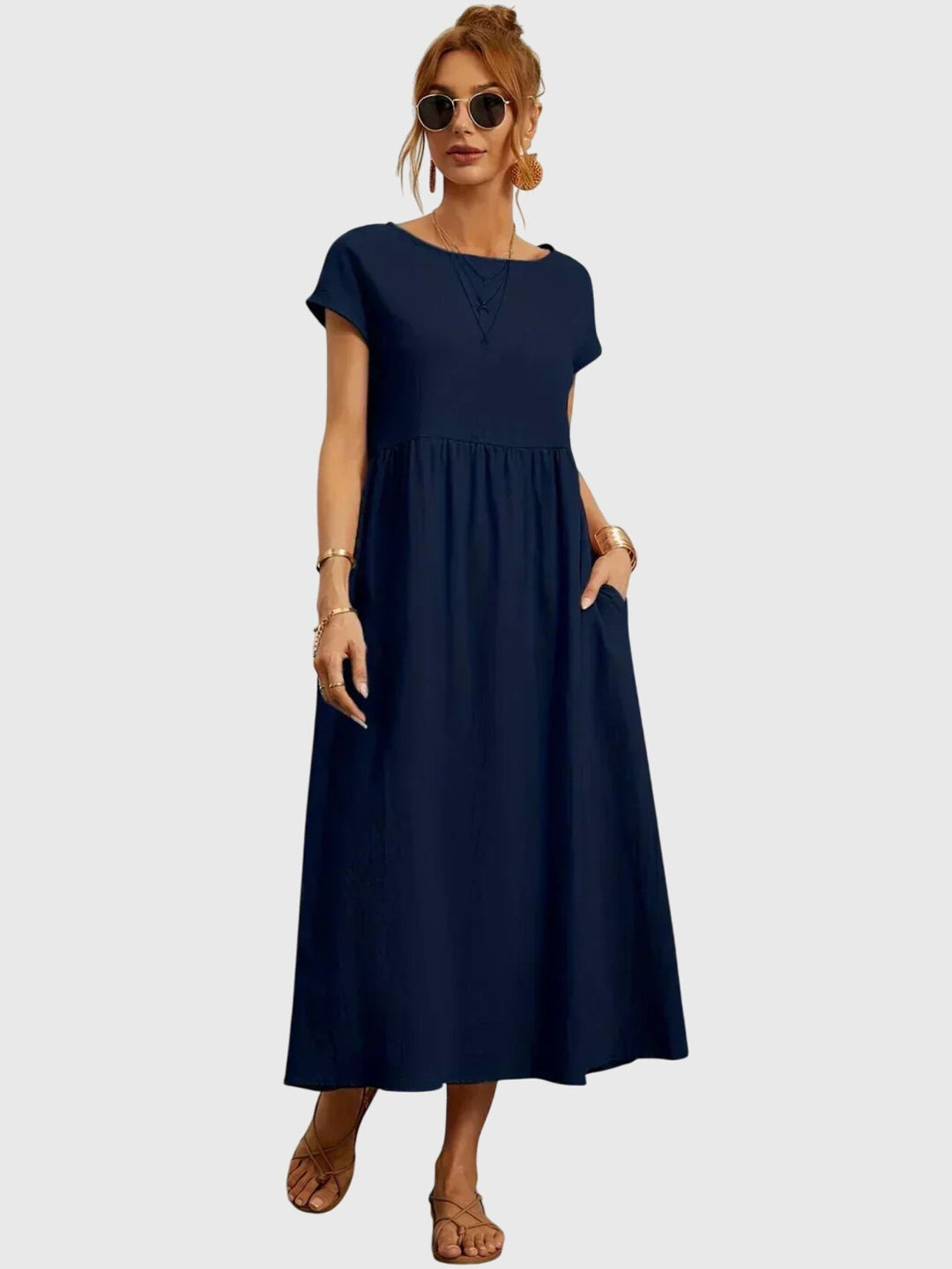 ジゼル™ - リラックスフィットポケットドレス