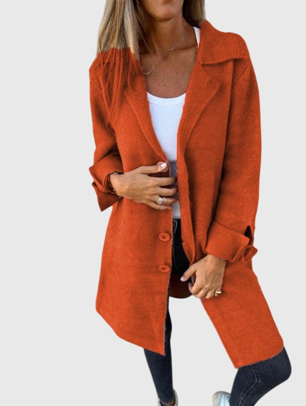 リサ - ボタンディテールブレザー