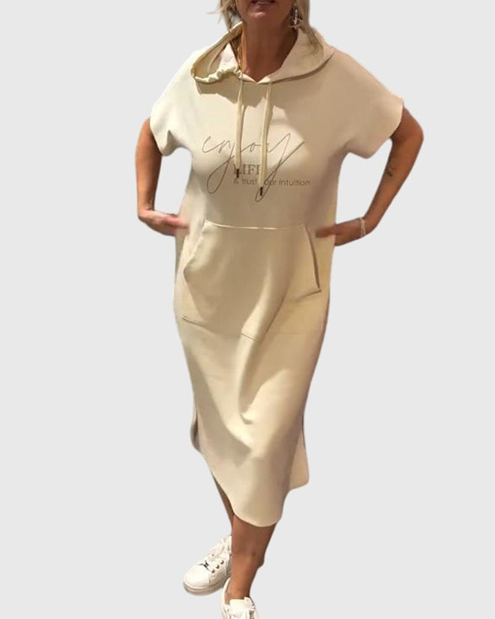 マーロウ™ | カジュアルフード付きドレス