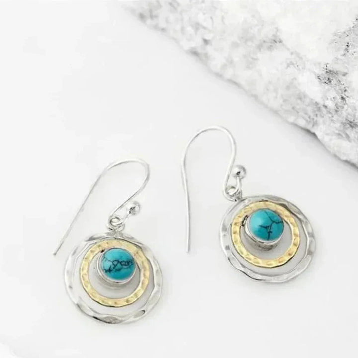 サトゥルナ | ボヘミアンターコイズ イヤリング