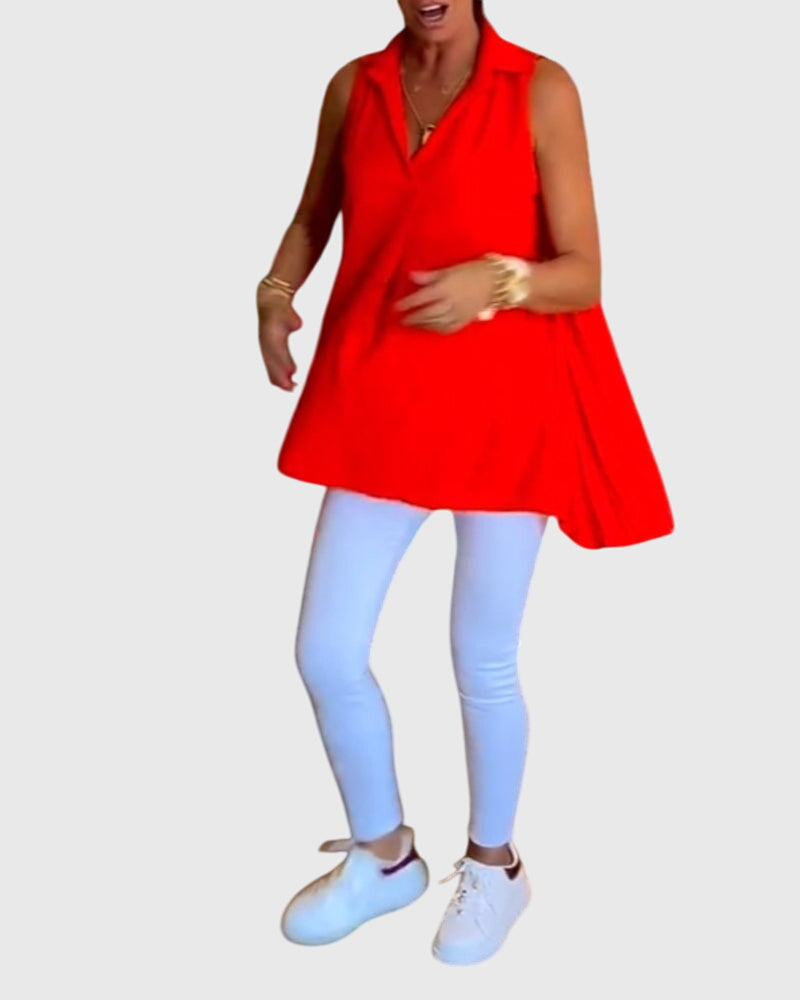 リナ™ | 袖なしトップ