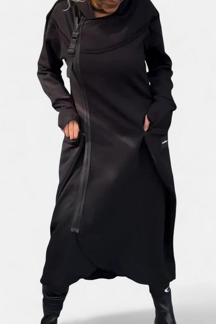 MANA | Zippered Long Hoodie