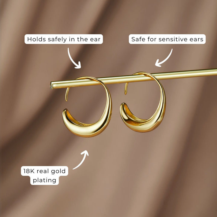 時を超えた優雅さのイヤリング