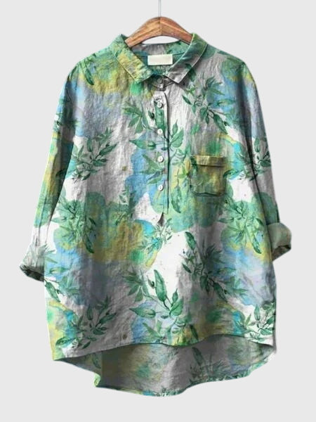 バレリア™ - 花柄プリントブラウス