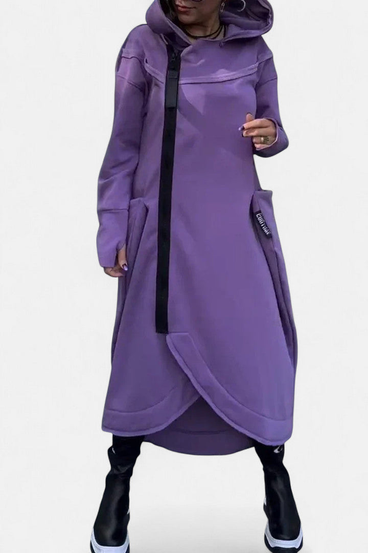 MANA | Zippered Long Hoodie