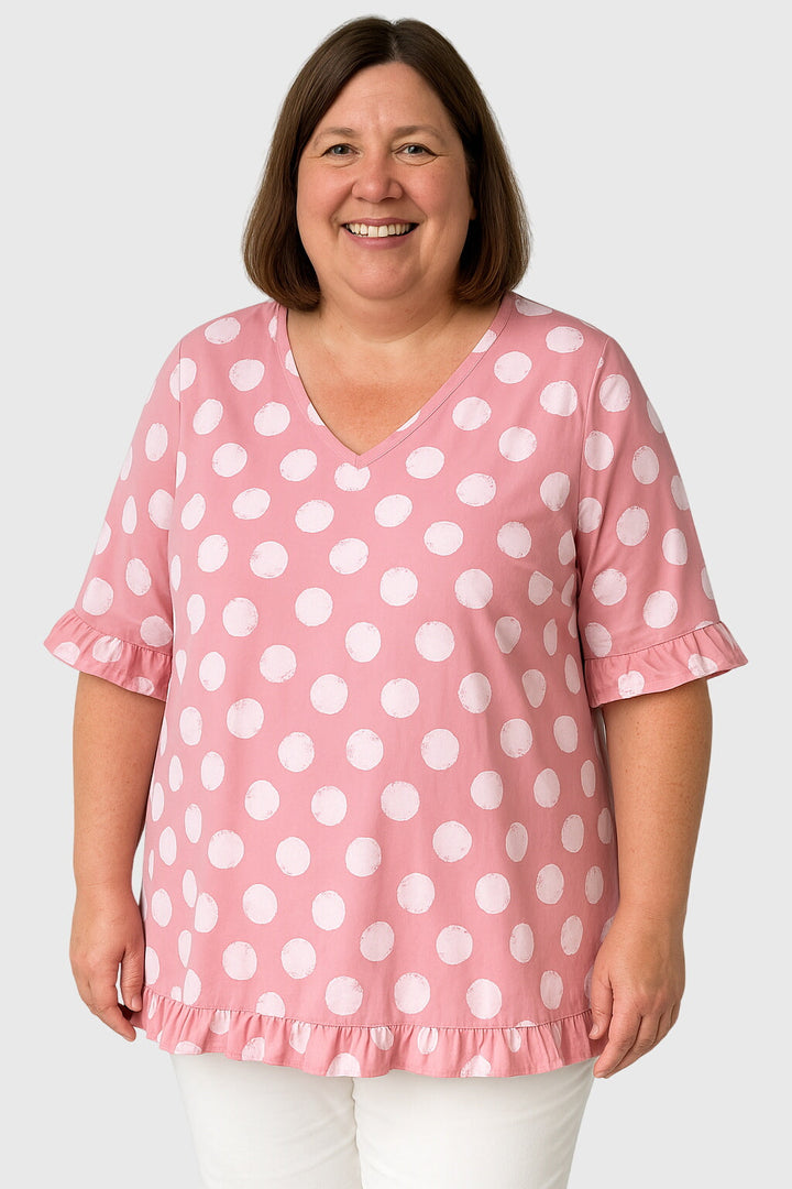 Eira™ | ピンク ブラウス