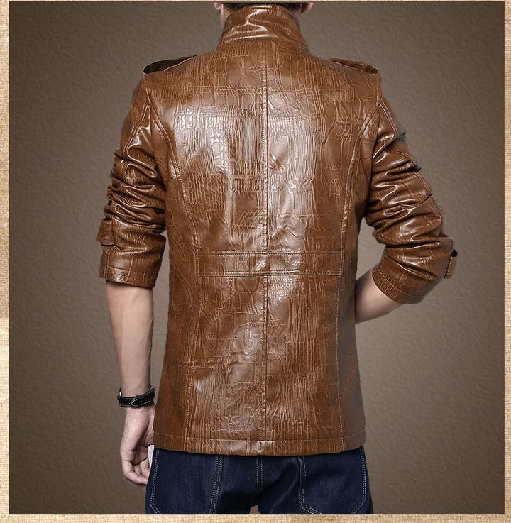 ハイラム - 裏フリースレザージャケット