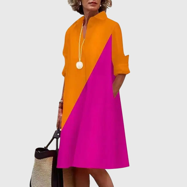 ペイジ™ - ポケット付きエレガントワンピース