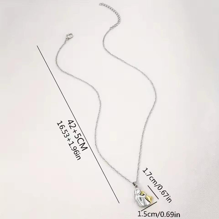 あかりデザイン | 猫のハグネックレス