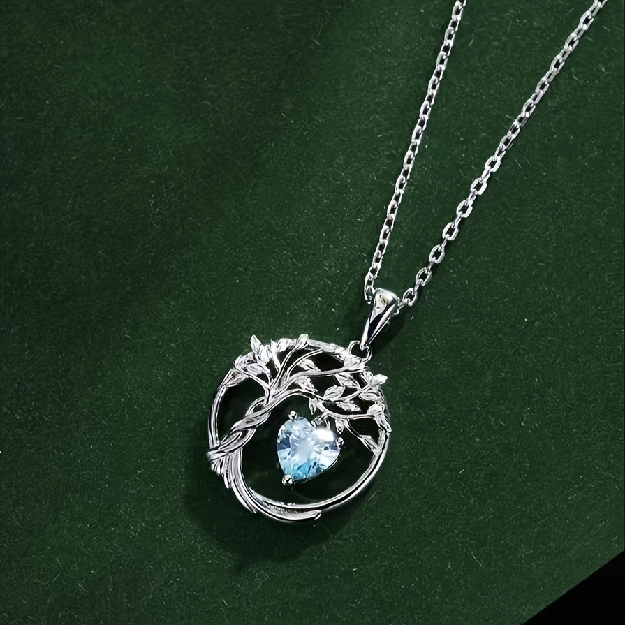 セラフィーナ | アクアマリンツリーネックレス