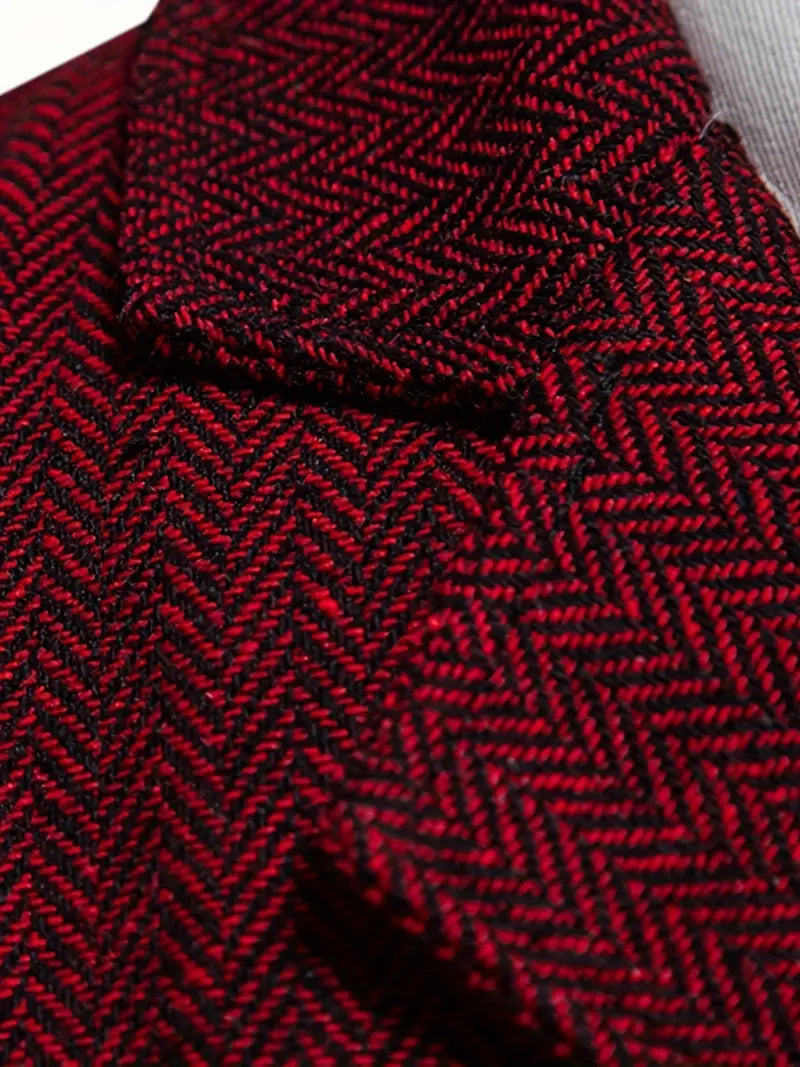 フェリー シングルブレストラペルベスト