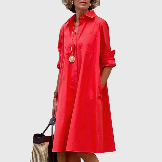 ペイジ™ - ポケット付きエレガントワンピース