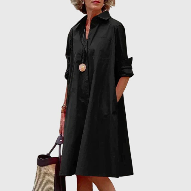 ペイジ™ - ポケット付きエレガントワンピース