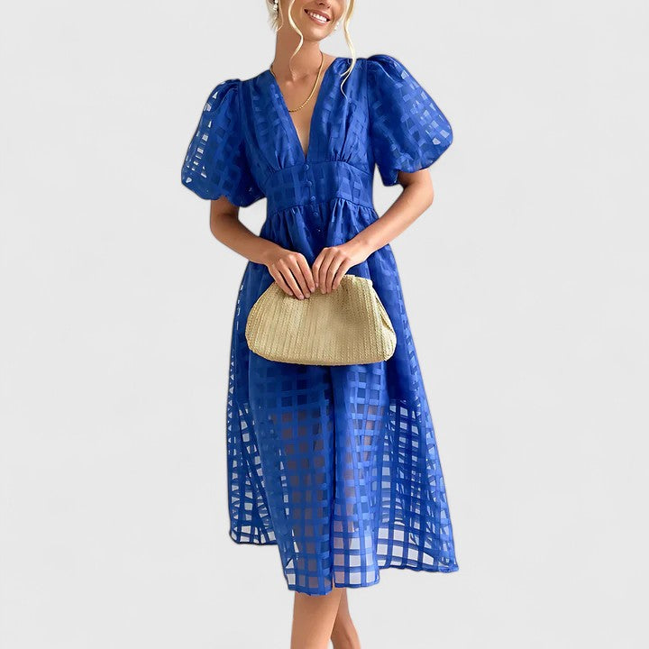 エランキ | エレガントなミディドレス