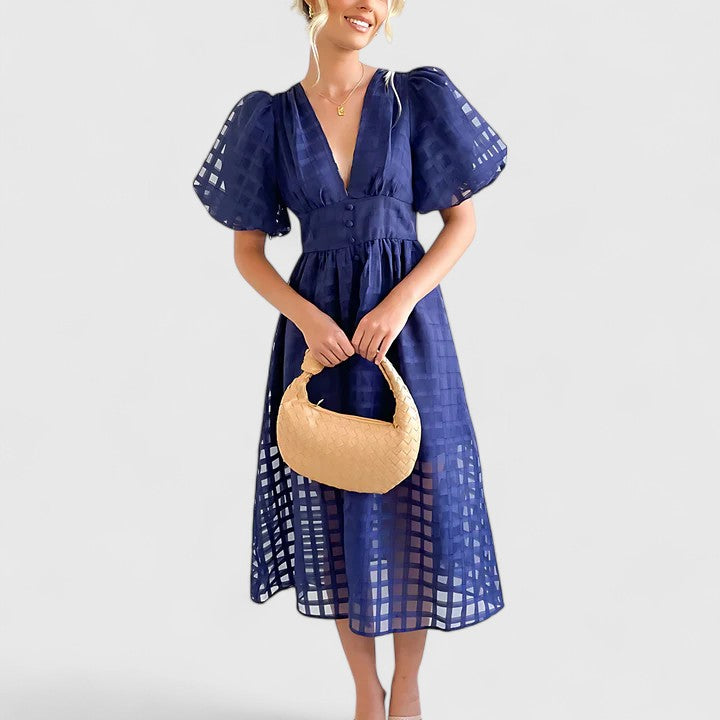 エランキ | エレガントなミディドレス