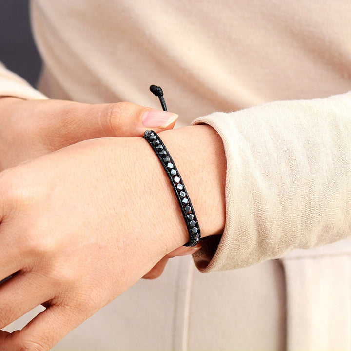 カイト | ヴィンテージヘマタイトビーズブレスレット