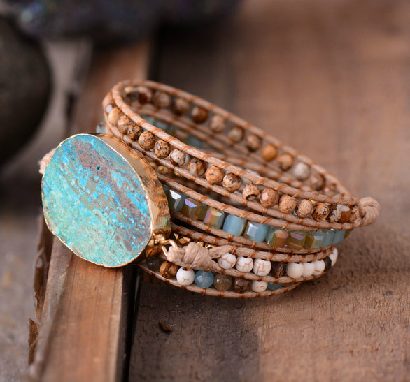 セラフィーナ | ナチュラルジャスパーストーンブレスレット