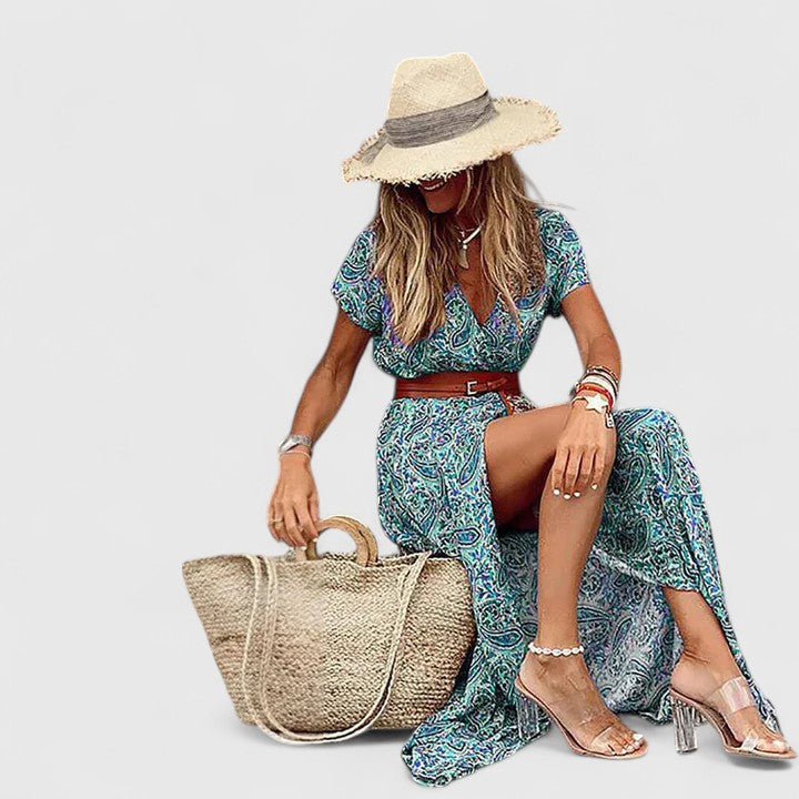 ロレーヌ | エレガントなボヘミアンマキシドレス