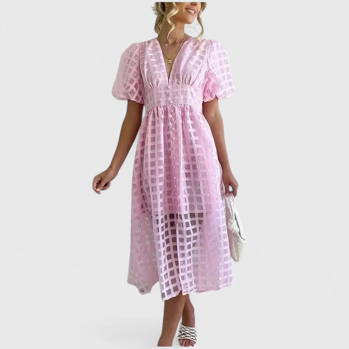 エランキ | エレガントなミディドレス